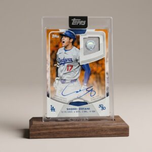 LA Dodgers Shohei Ohtani Signature Trading Card