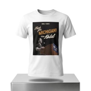 Thank You Michigan From Abdul Shirt 2
