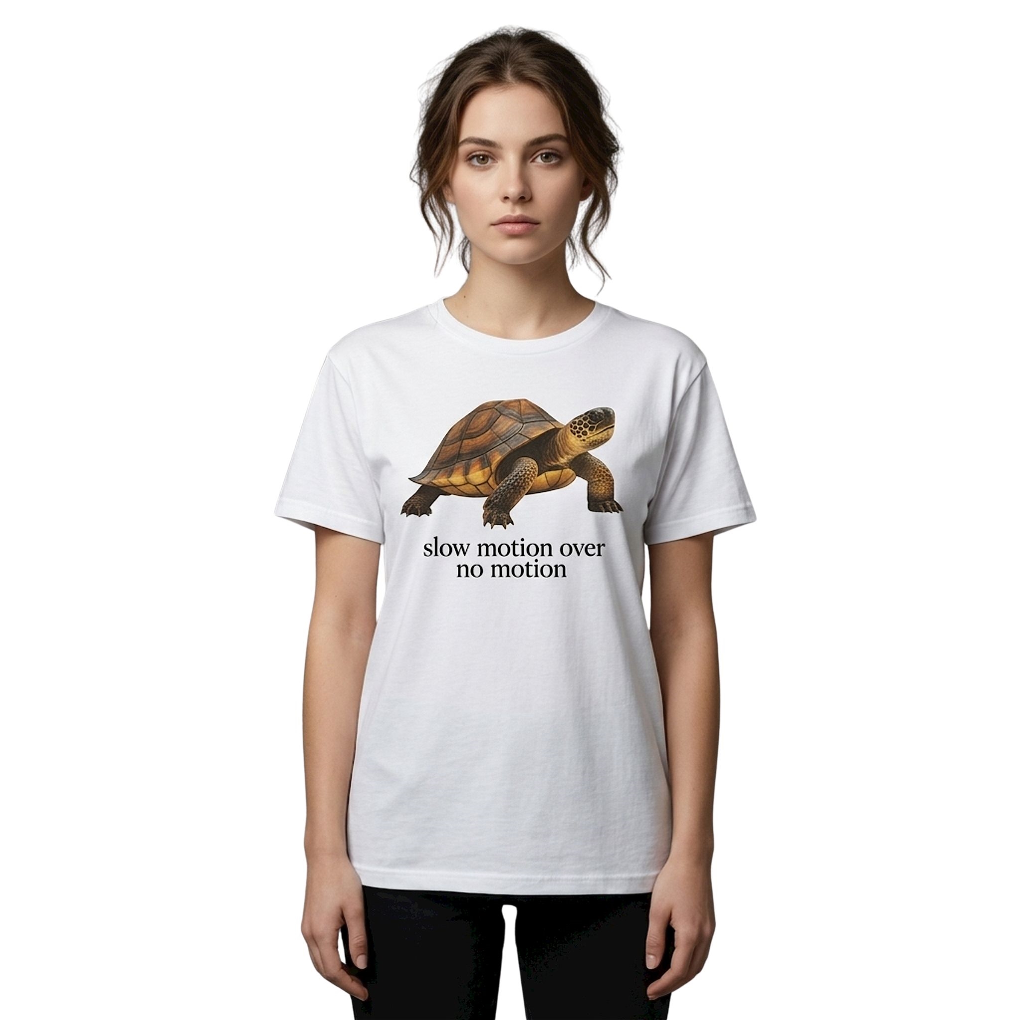 Caleb Williams Turtle Slow Motion Over No Motion Shirt Caleb Williams Turtle Slow Motion Over No Motion Shirt
