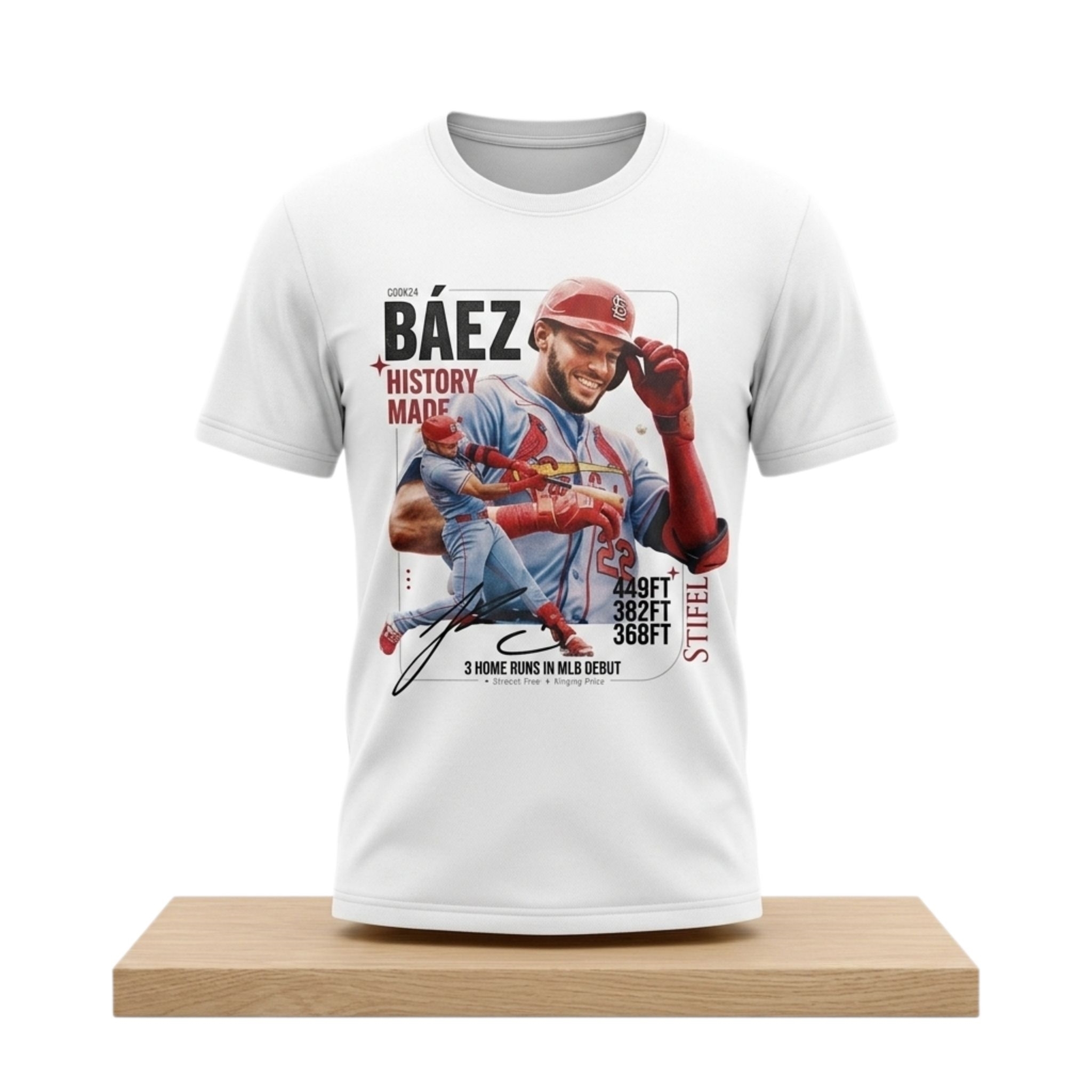 Cardinals Joshua Baez History Made 2026 Shirt Giveaway 1 Cardinals Joshua Baez History Made 2026 Shirt Giveaway 2