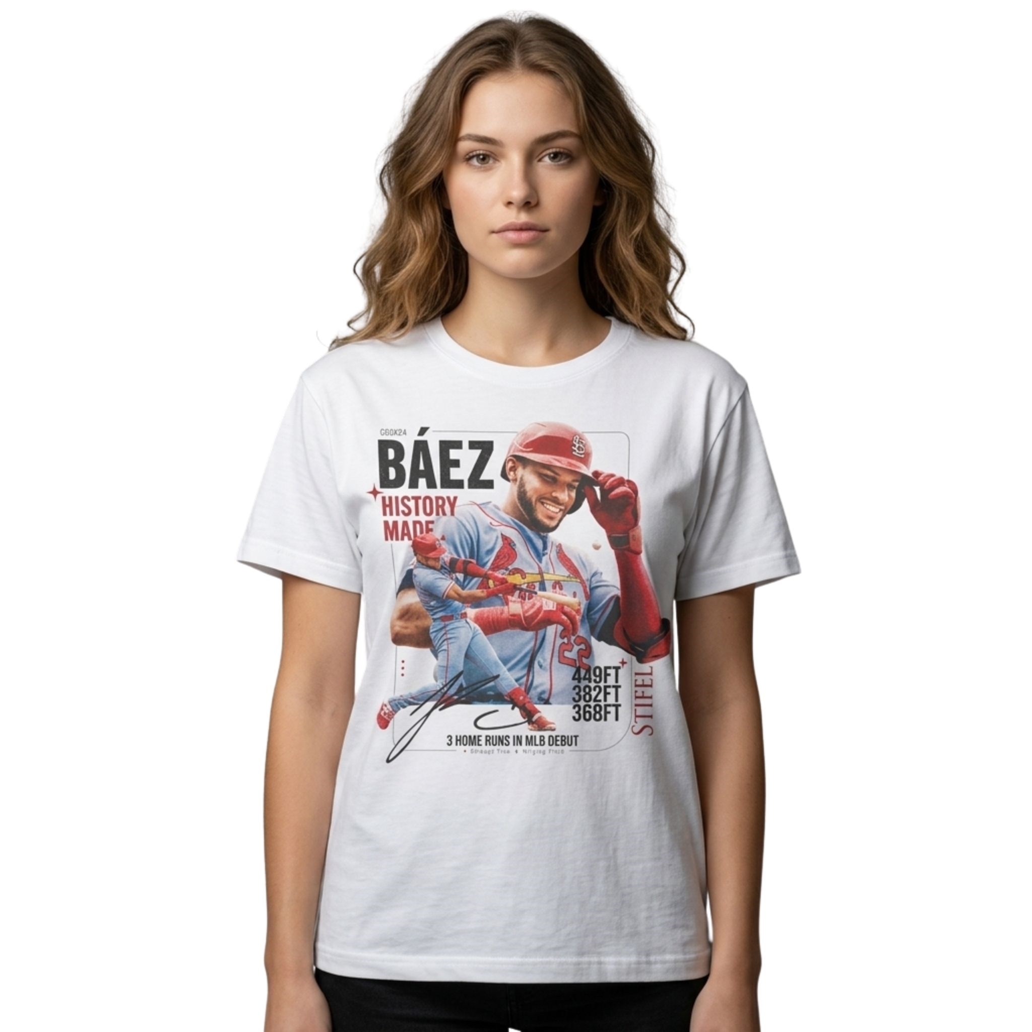 Cardinals Joshua Baez History Made 2026 Shirt Giveaway Cardinals Joshua Baez History Made 2026 Shirt Giveaway