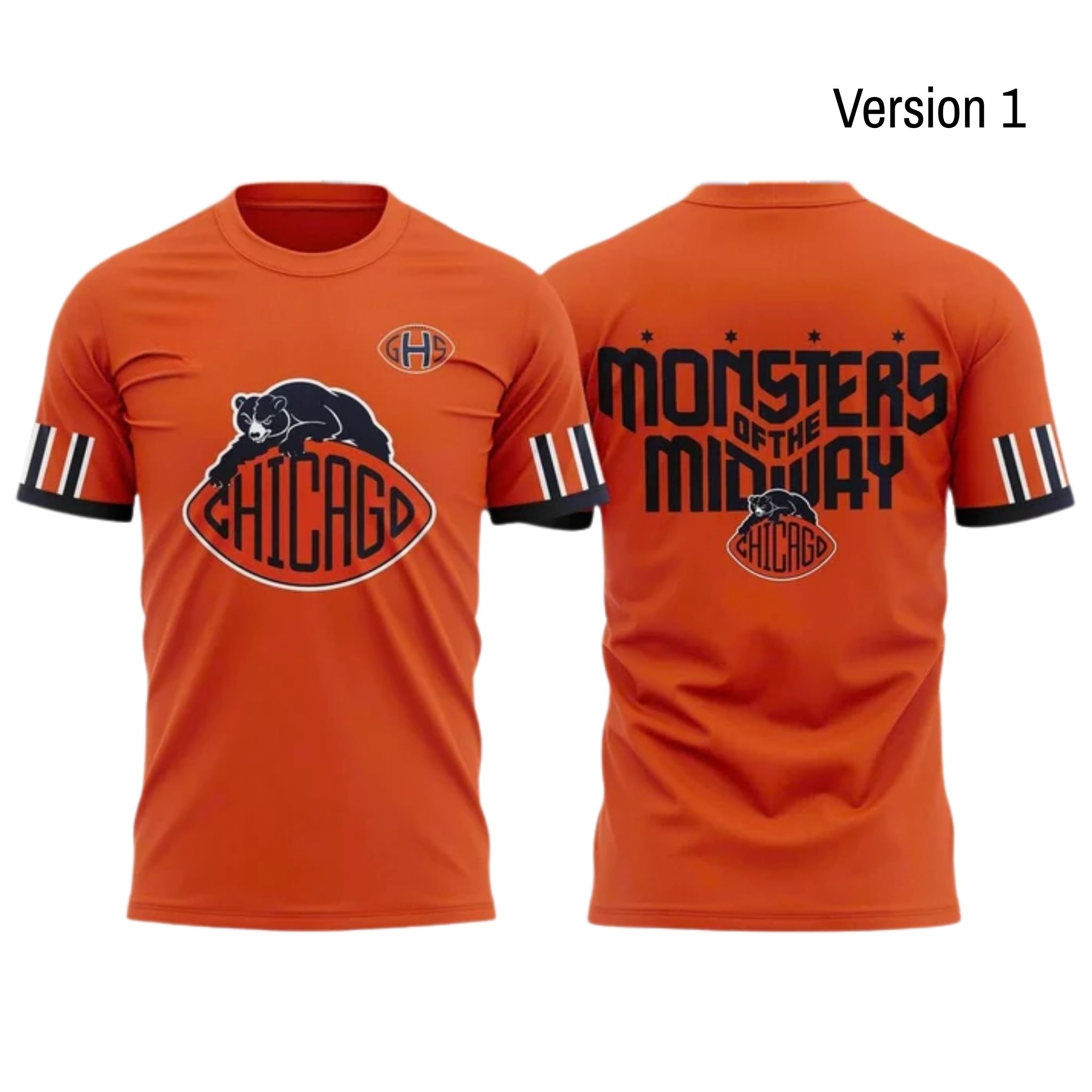 Chicago Bears Rivalries 2026 Shirt 1 Chicago Bears Rivalries 2026 Shirt 2