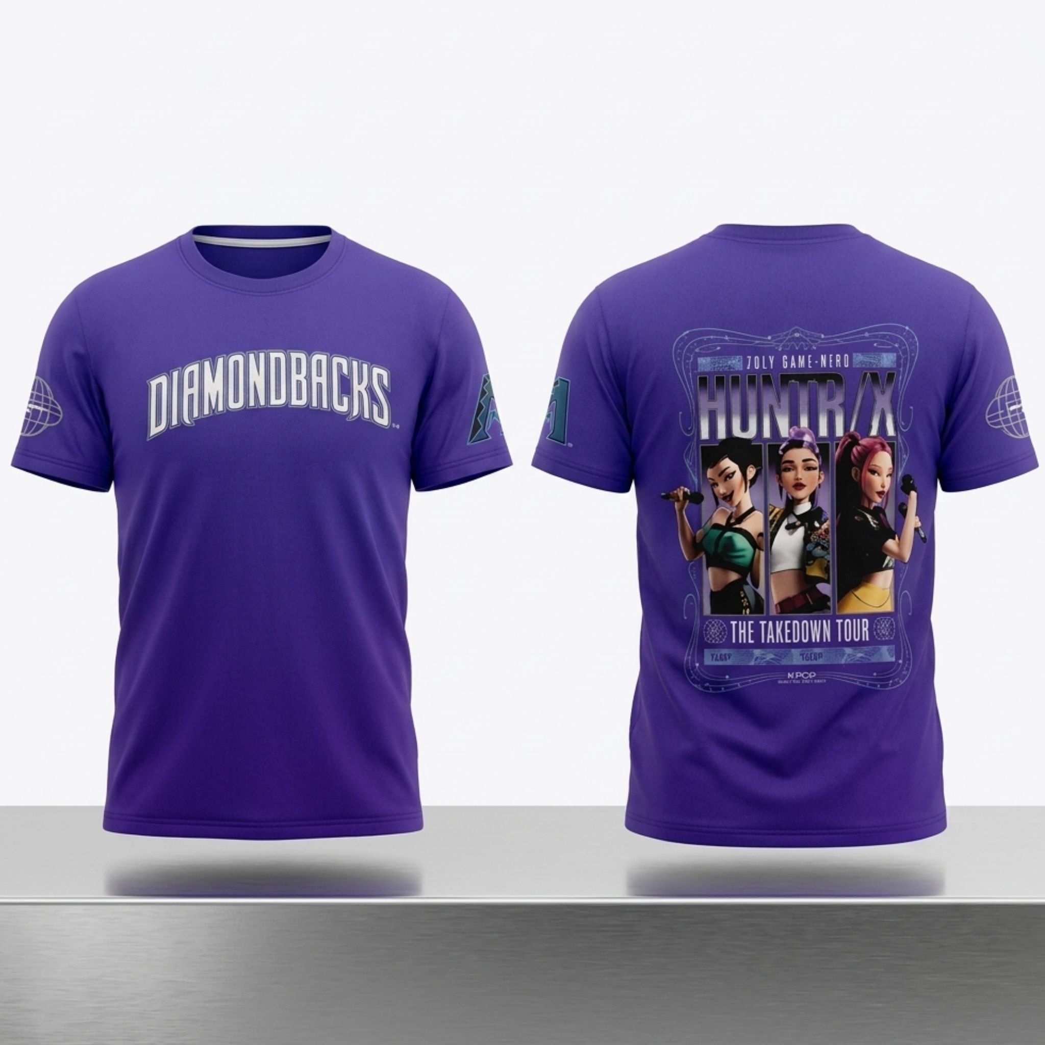 Diamondbacks KPop Demon Hunters 2026 Shirt Giveaway 1 Diamondbacks KPop Demon Hunters 2026 Shirt Giveaway 2