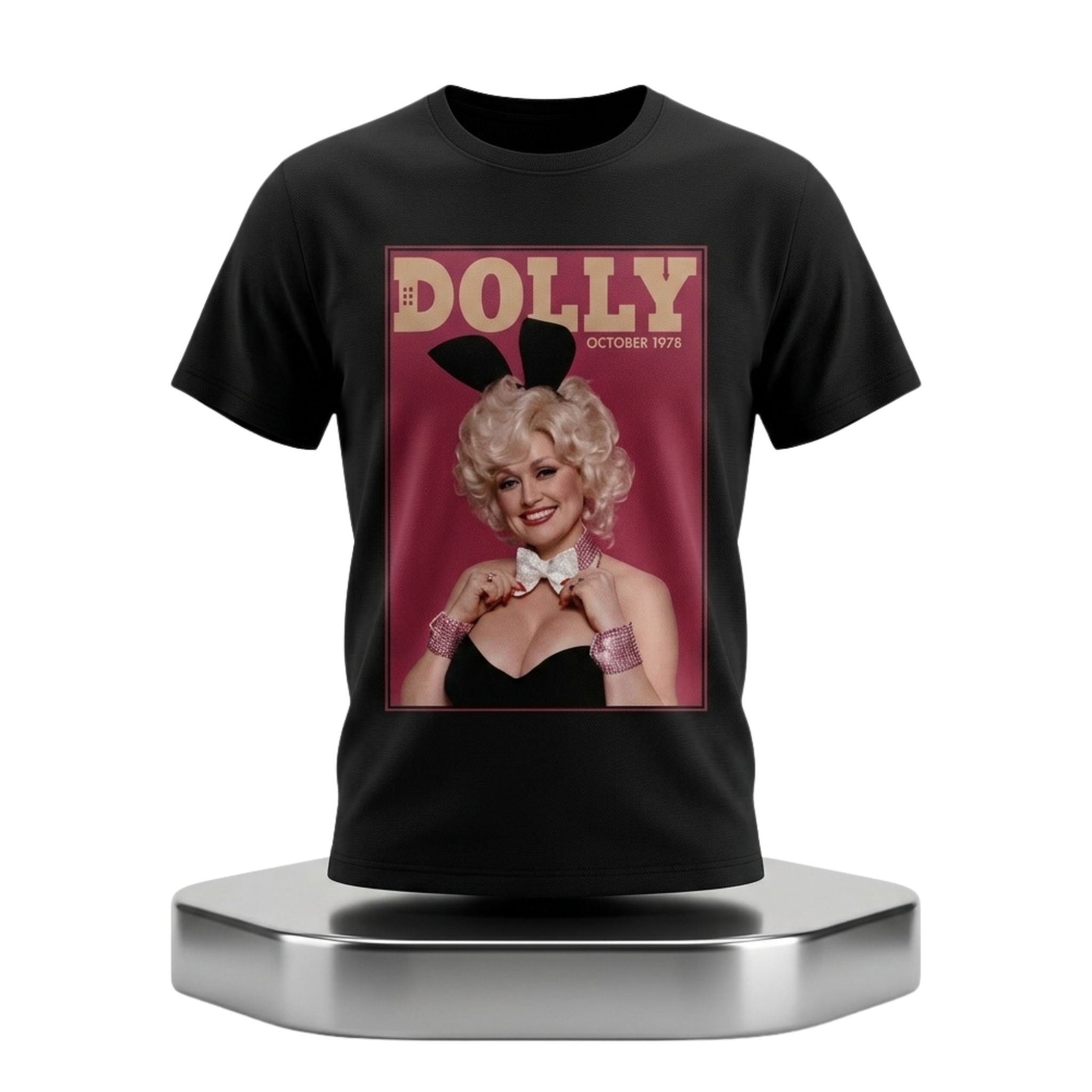 Dolly Parton Playboy Bunny Shirt 1 Dolly Parton Playboy Bunny Shirt 2