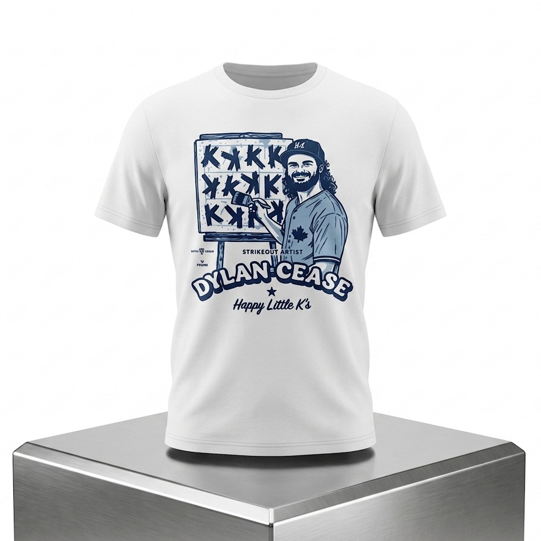 Dylan Cease Strikeout Artist Happy Little K’s Baseball Shirt 1 Dylan Cease Strikeout Artist Happy Little K's Baseball Shirt 2