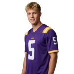 Jayden Daniels Purple LSU Tigers 2026 Jersey