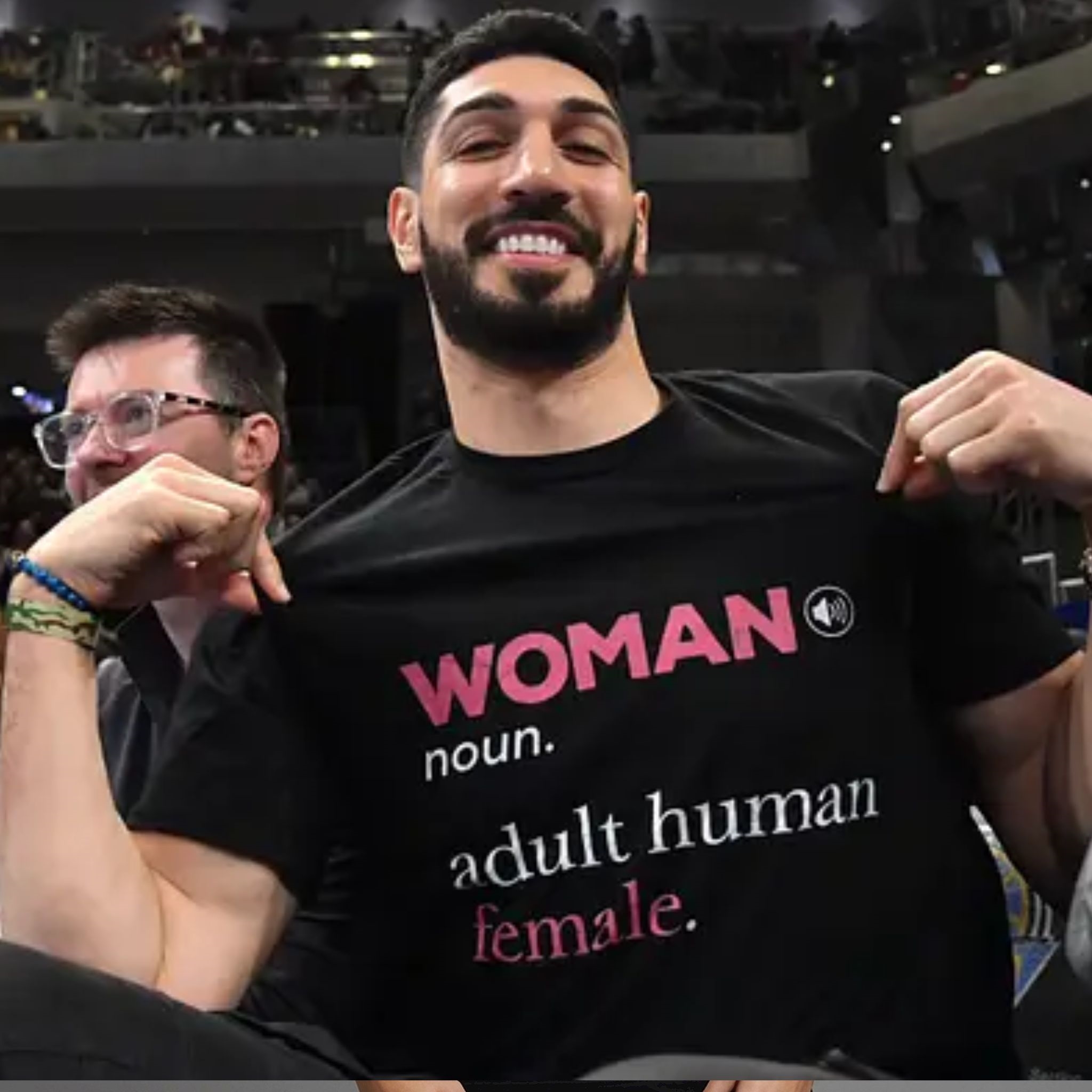 Enes Kanter WOMAN Noun Adult Human Female Shirt 3 Enes Kanter WOMAN Noun Adult Human Female Shirt 3