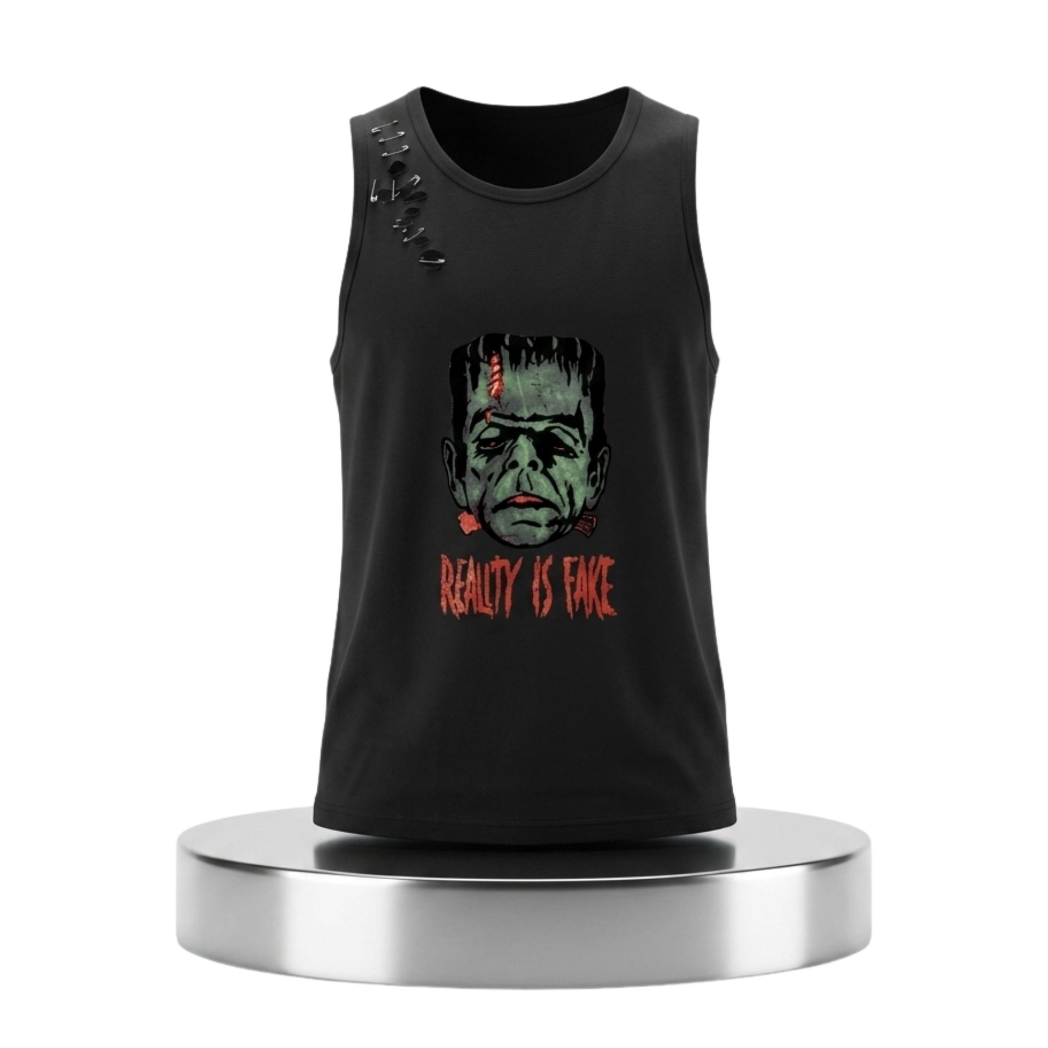 G Herbo Frankenstein Reality Is Fake Tank Top Shirt 1 G Herbo Frankenstein Reality Is Fake Tank Top Shirt 2