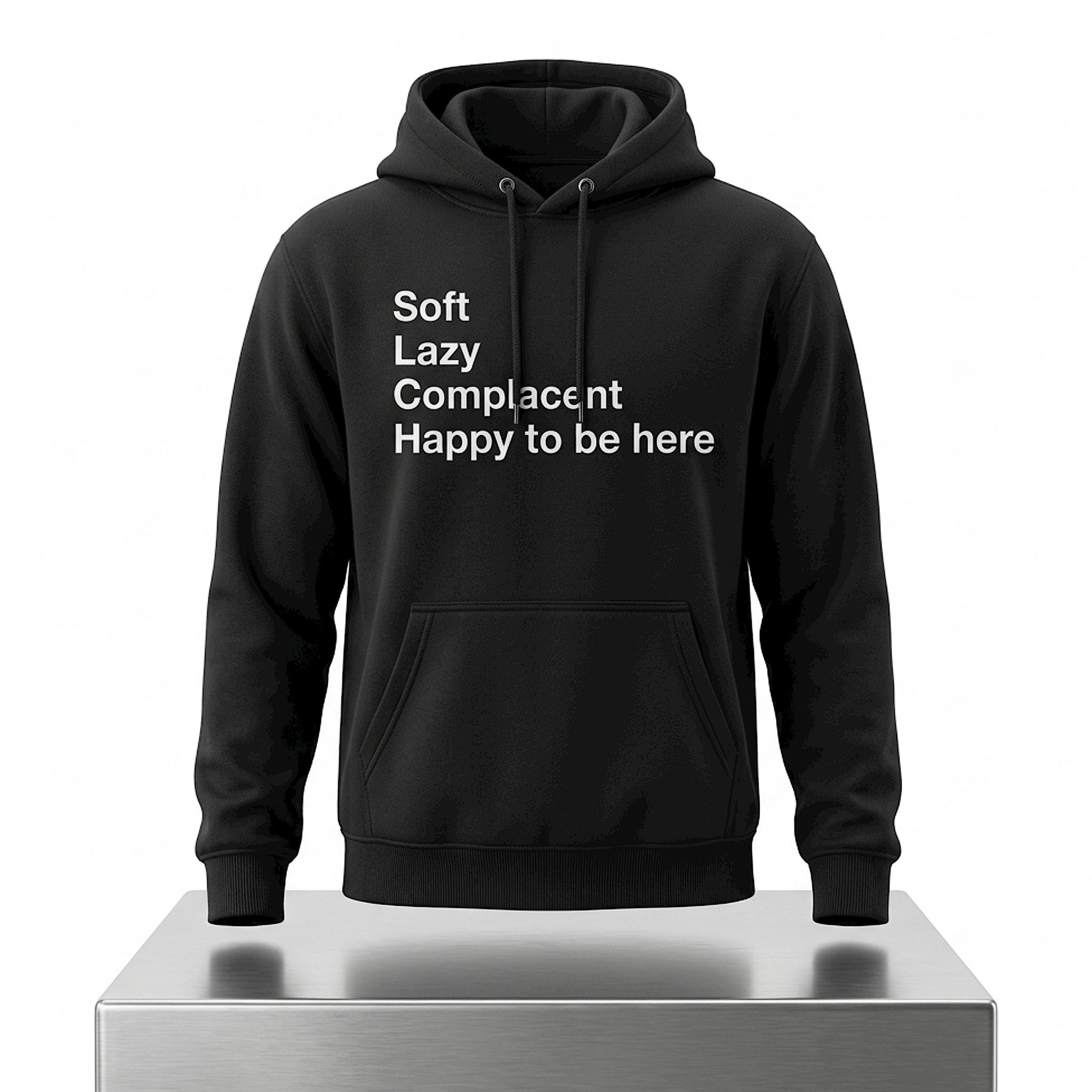 Grayson Waller Soft Lazy Complacent Happy To Be There Hoodie 1 Grayson Waller Soft Lazy Complacent Happy To Be There Hoodie 2