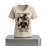 I Fully Intend To Haunt People When I Die I Have A List 2026 Halloween Shirt