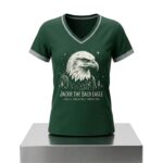 Jackie The Bald Eagle Aged 14 Forever Wild Forever Free Shirt