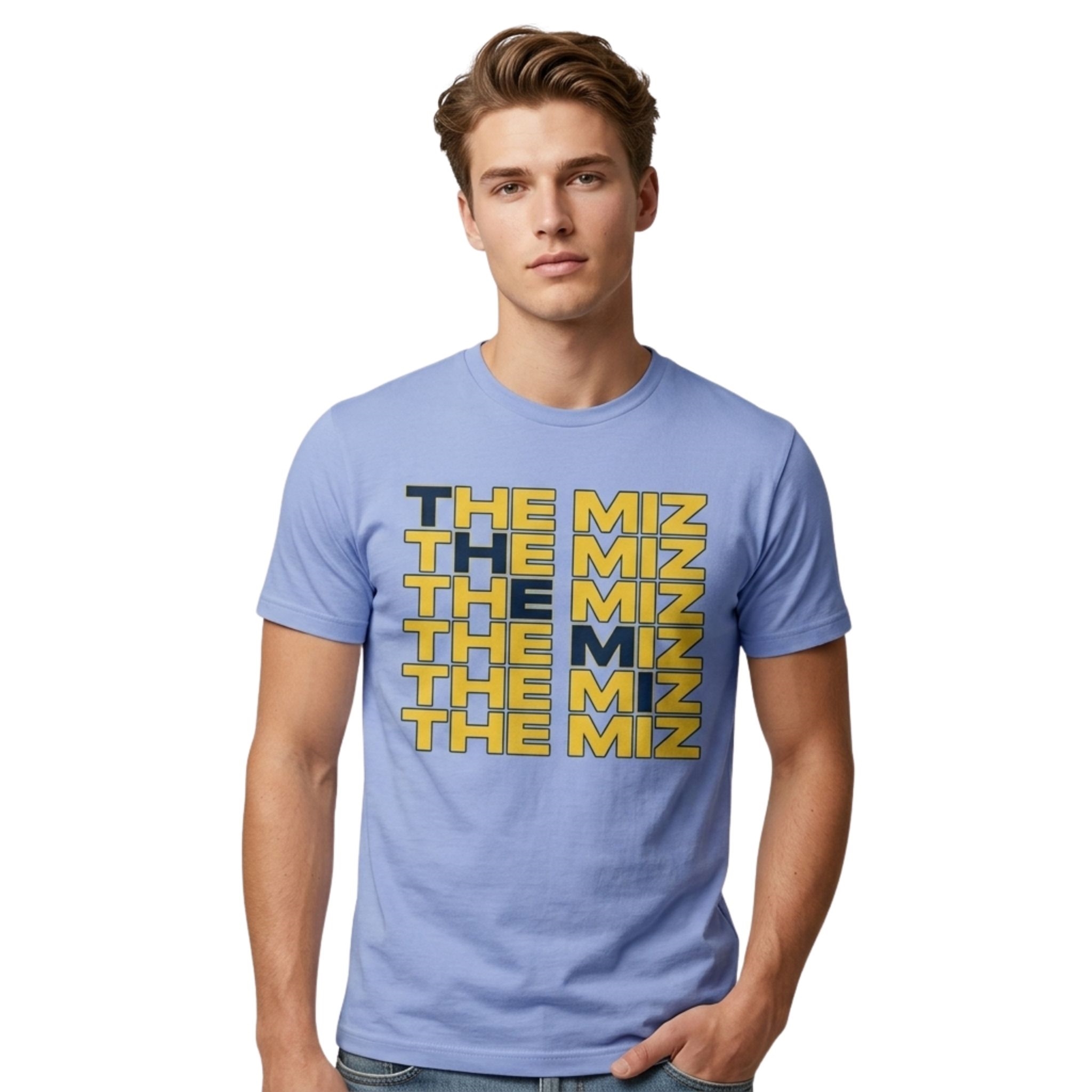 Jacob Misiorowski The Miz Text Stack Shirt Jacob Misiorowski The Miz Text Stack Shirt