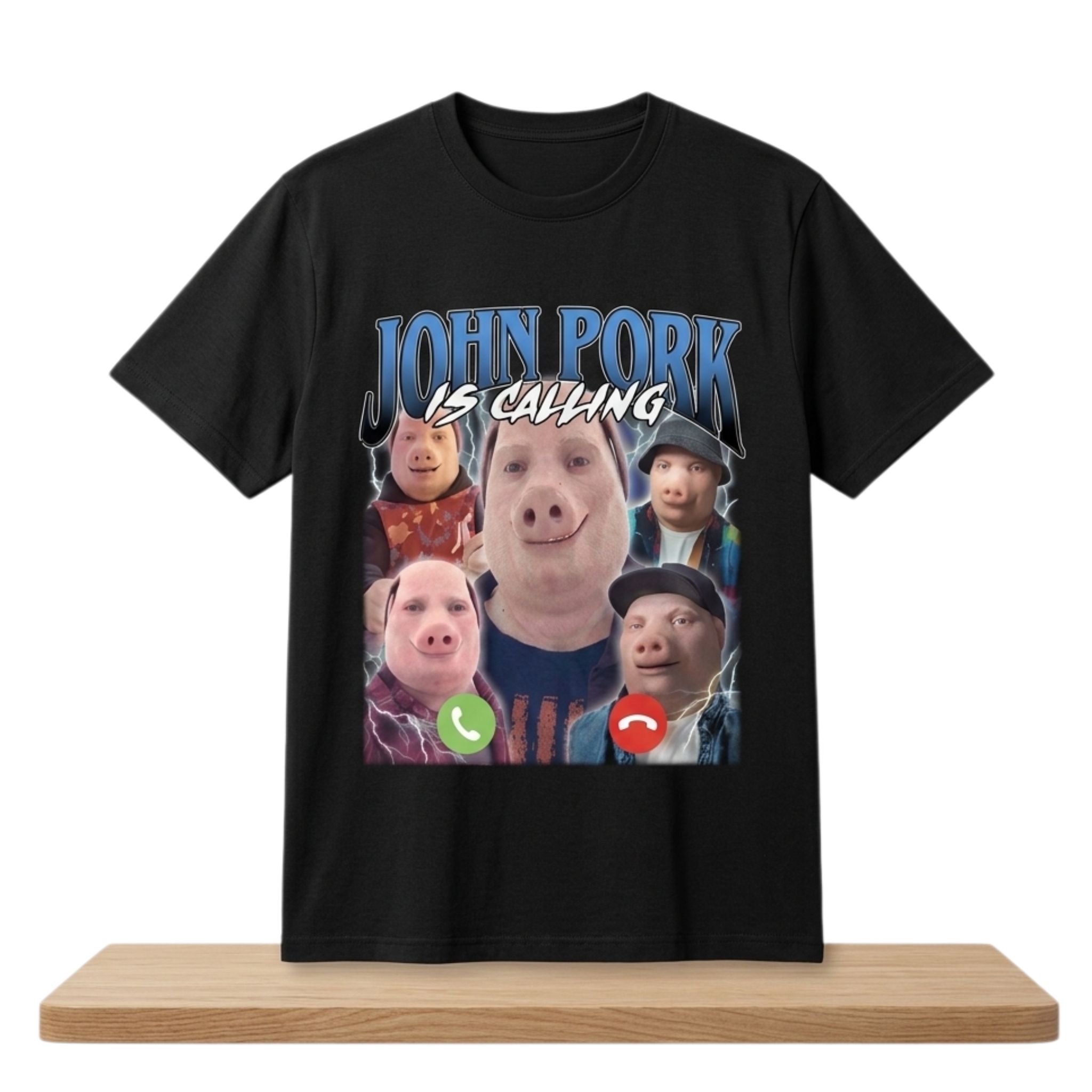 John Pork Calling Shirt 1 John Pork Calling Shirt 2