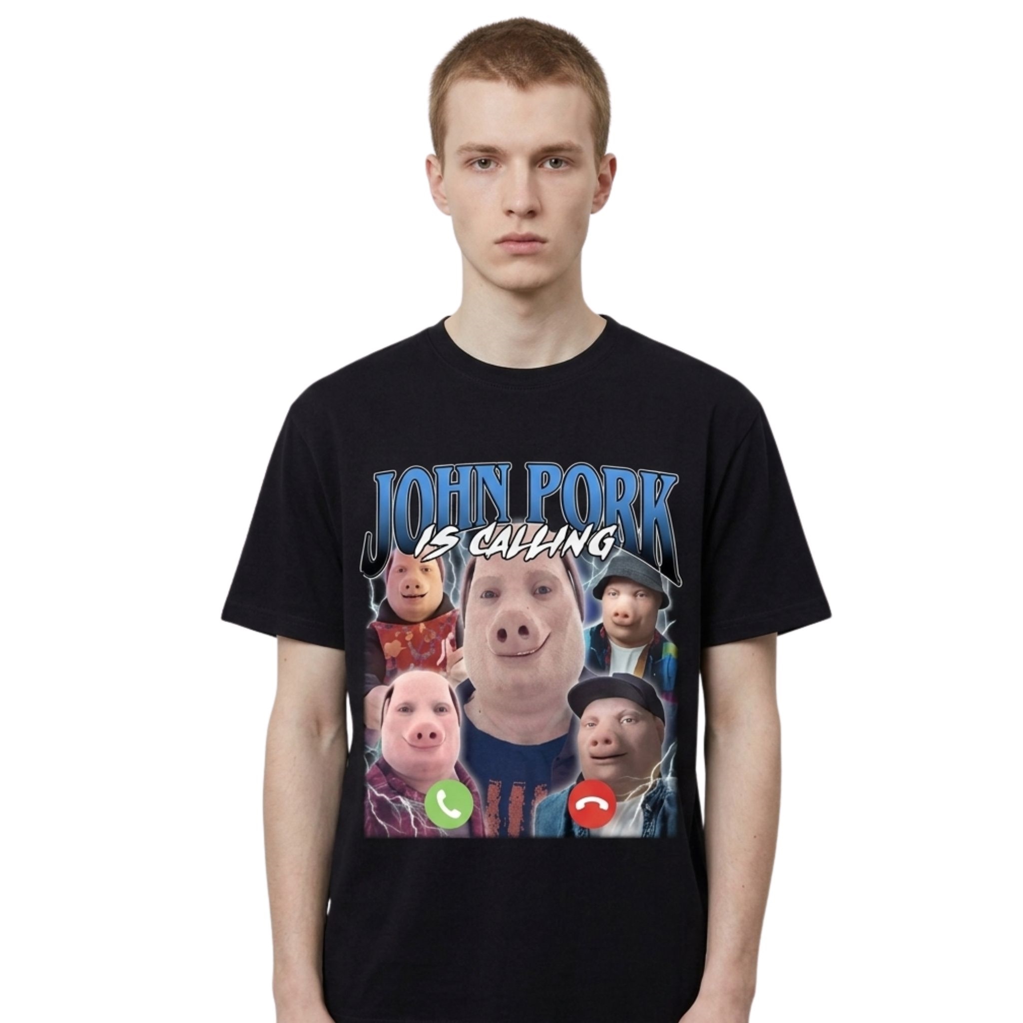 John Pork Calling Shirt John Pork Calling Shirt