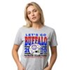 Josh Allen Bills Let's Go Buffalo Patricia Allen Fund Shirt