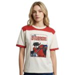 Justin Bieber New Orleans Superdome Supercross Single Stitch Ringer Shirt