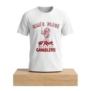 Sam's Place 97 Rock and the Houston Gamblers Shirt 2