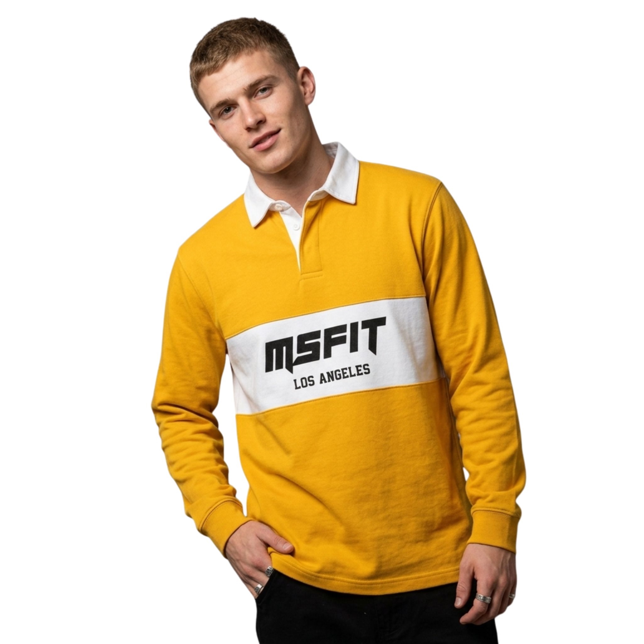 Kevon Looney MSFIT Los Angeles Rugby Shirt 3 Kevon Looney MSFIT Los Angeles Rugby Shirt 3