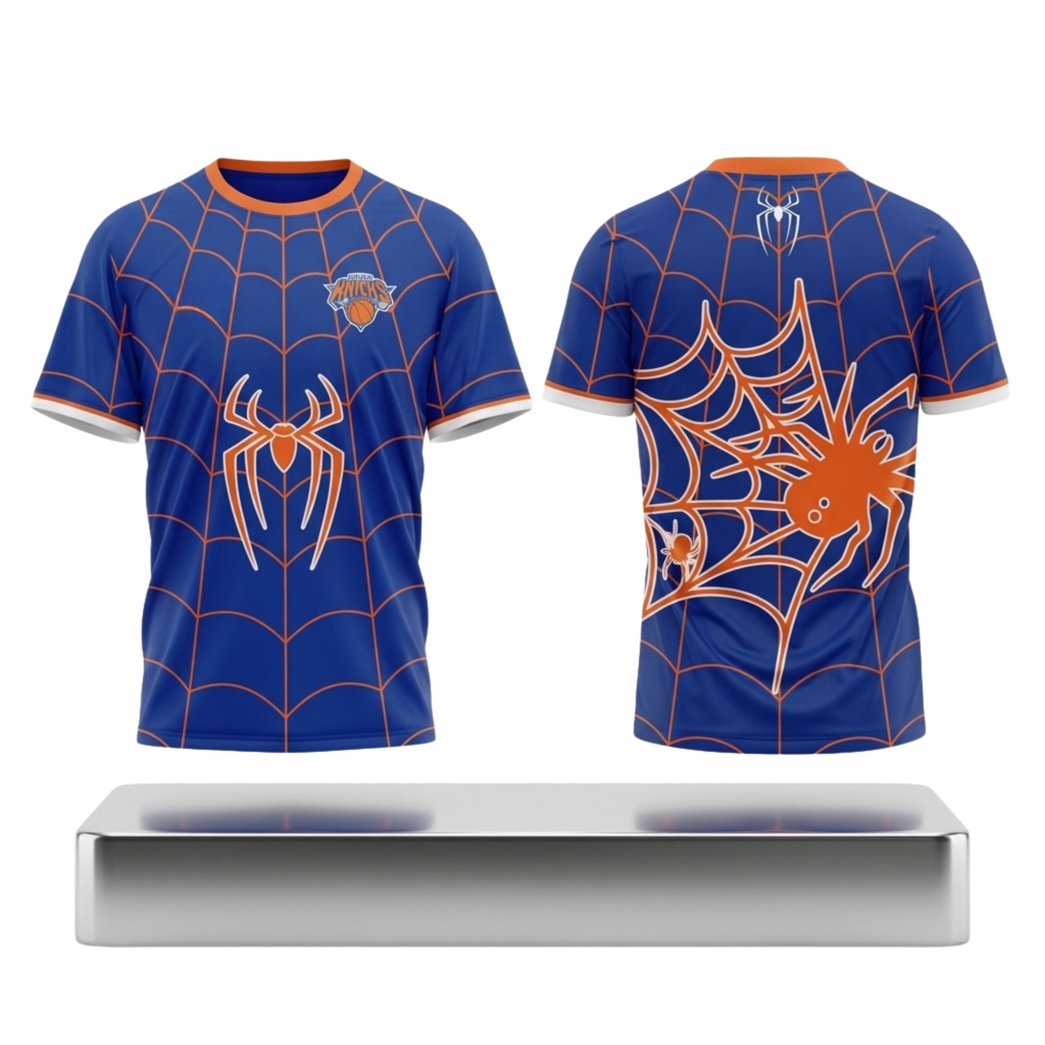 Knicks x Spider Man 2026 Hoodie 3 Knicks x Spider Man 2026 Hoodie 4