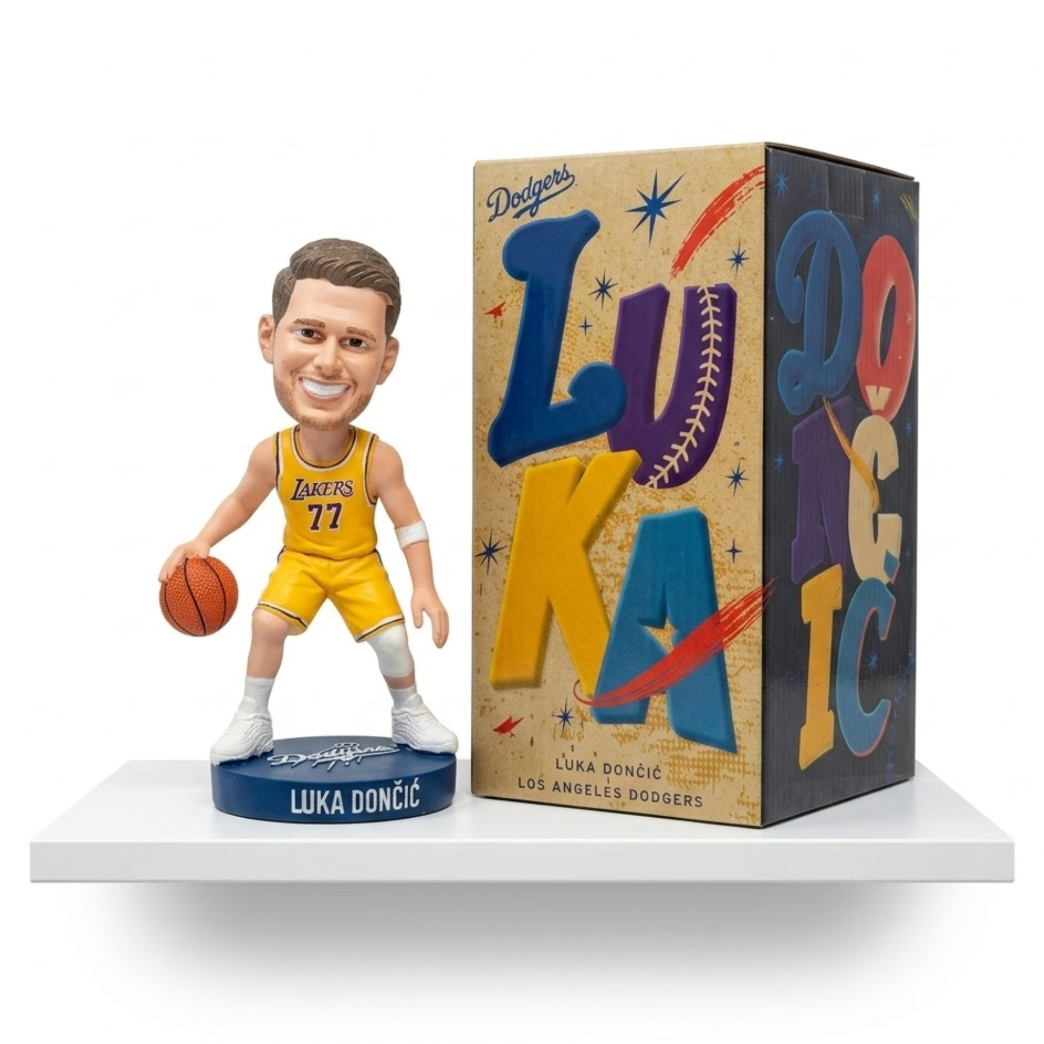 LA Dodgers Luka Doncic 2026 Bobblehead Giveaway LA Dodgers Luka Doncic 2026 Bobblehead Giveaway