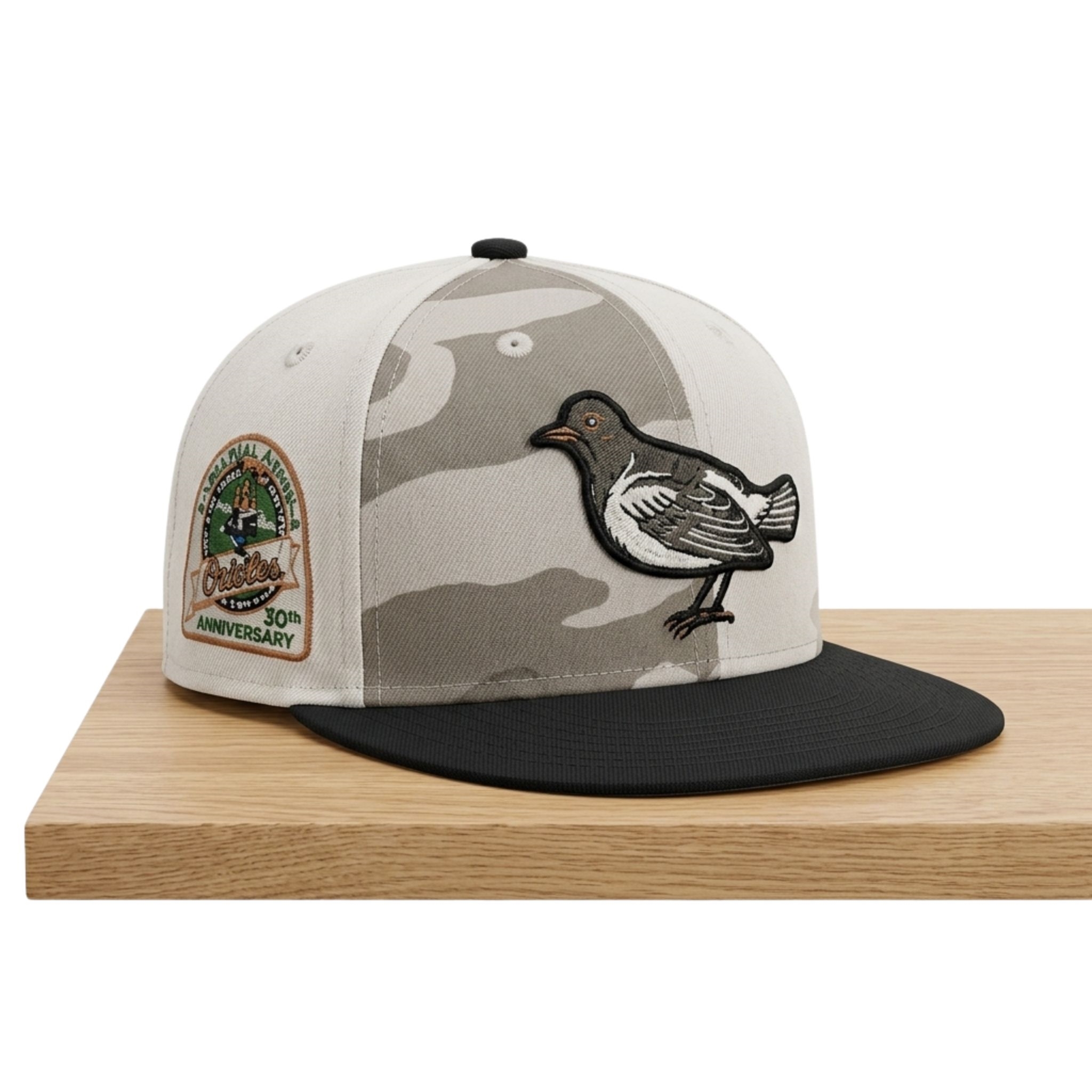 Lamine Yamal Highlark Baltimore Orioles Desert Camo 30th Anniversary Hat 1 Lamine Yamal Highlark Baltimore Orioles Desert Camo 30th Anniversary Hat 2
