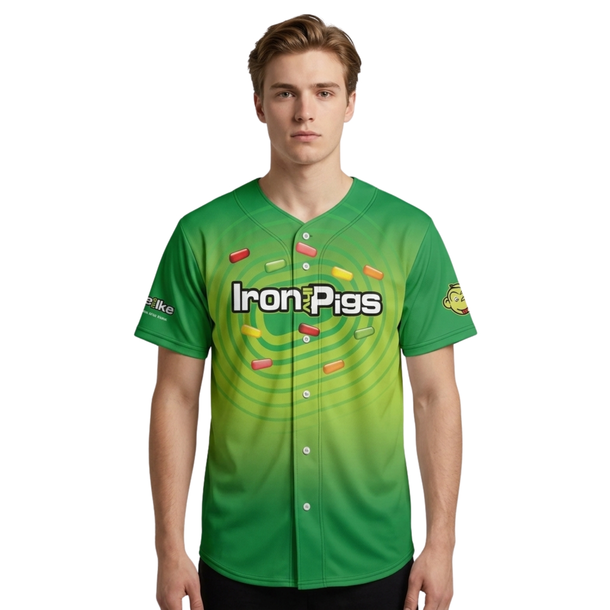 Lehigh Valley IronPigs X Mike and Ike 2026 Jersey Lehigh Valley IronPigs X Mike and Ike 2026 Jersey