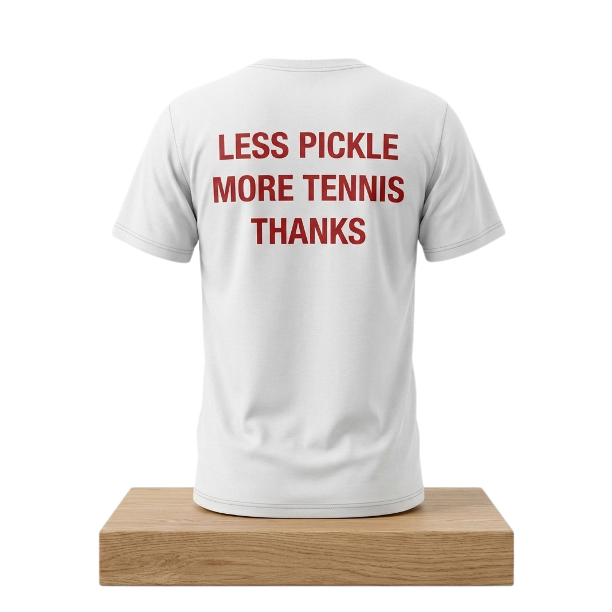 Less Pickle More Tennis Thanks Shirt 1 Less Pickle More Tennis Thanks Shirt 2