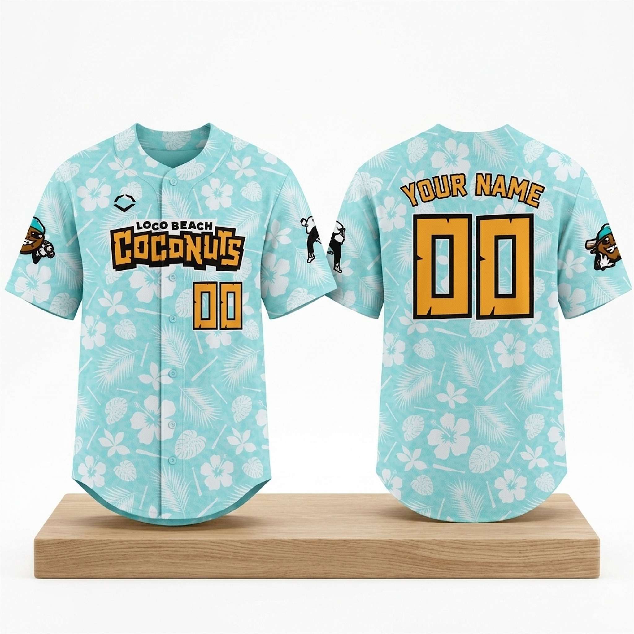 Loco Beach Coconuts Banana Ball 2026 Jersey 1 Loco Beach Coconuts Banana Ball 2026 Jersey 2