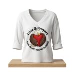Love & Prayers Our Hearts Are With Jackie Shirt