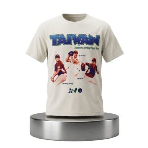 Athletics Taiwanese Heritage Night 2026 Shirt Giveaway 2