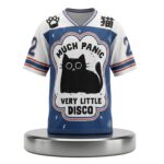 Much Panic Very Little Disco Cat Jersey