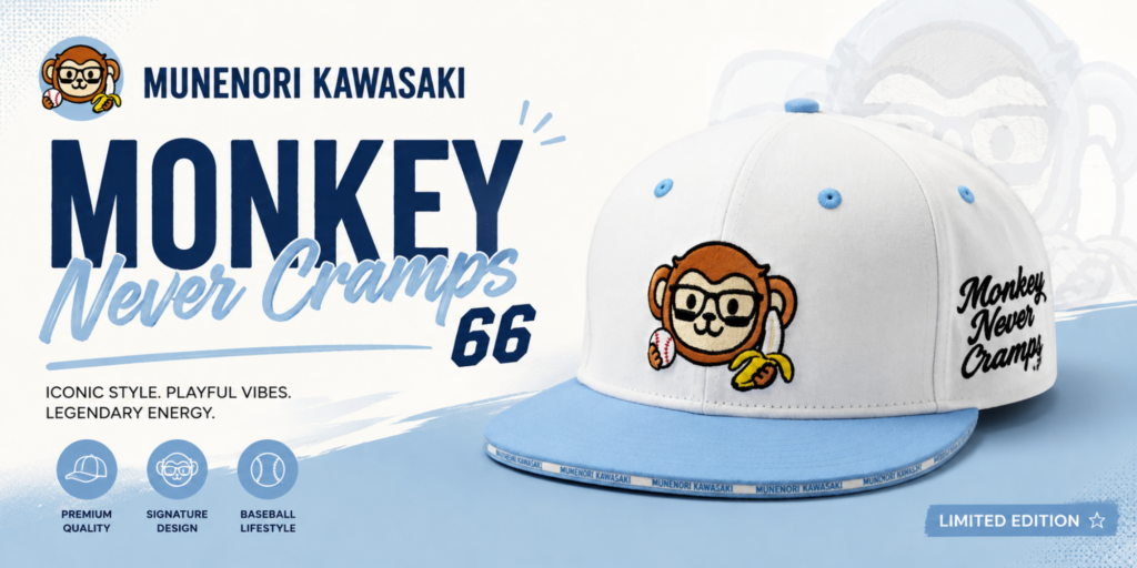 Munenori Kawasaki Monkey Never Cramps 66 Hat – The Story Behind Baseball’s Most Iconic Quote