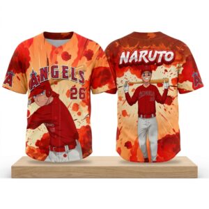 LA Angels Naruto 2026 Jersey Giveaway 2