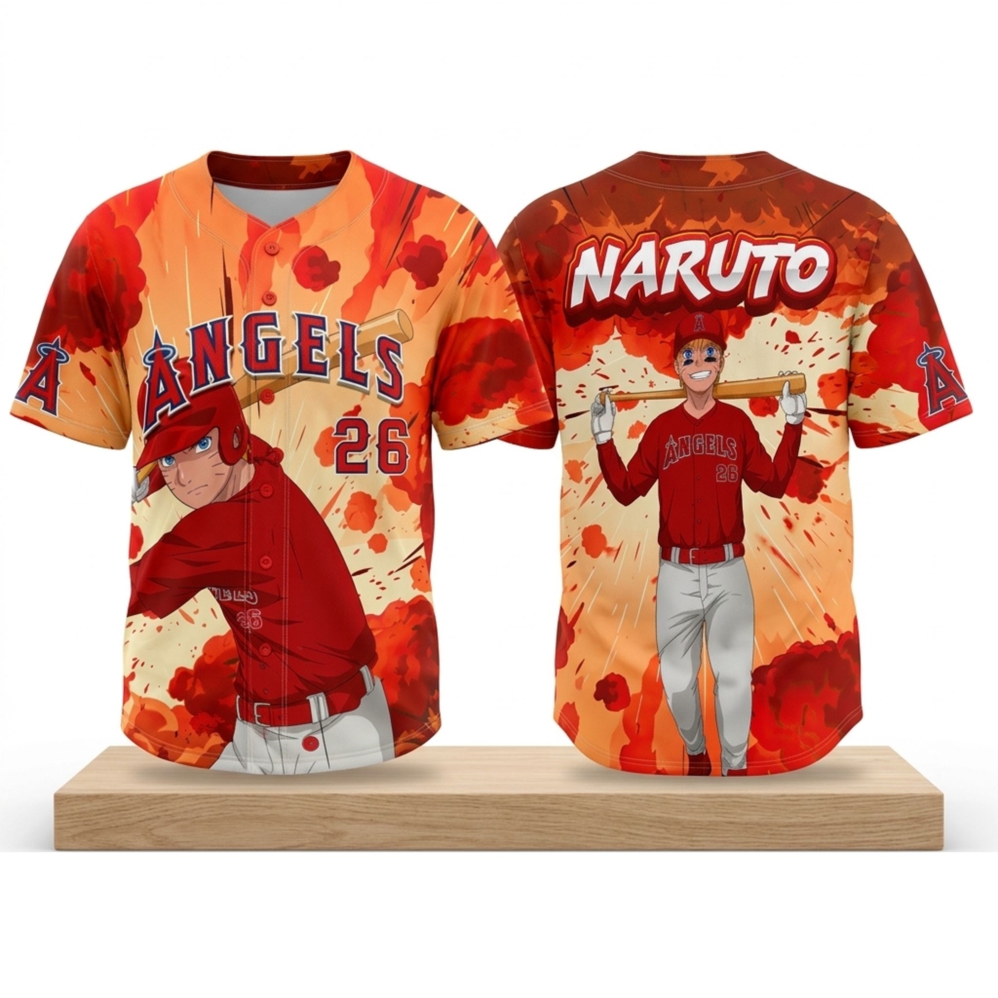 LA Angels Naruto 2026 Jersey Giveaway 1 LA Angels Naruto 2026 Jersey Giveaway 2