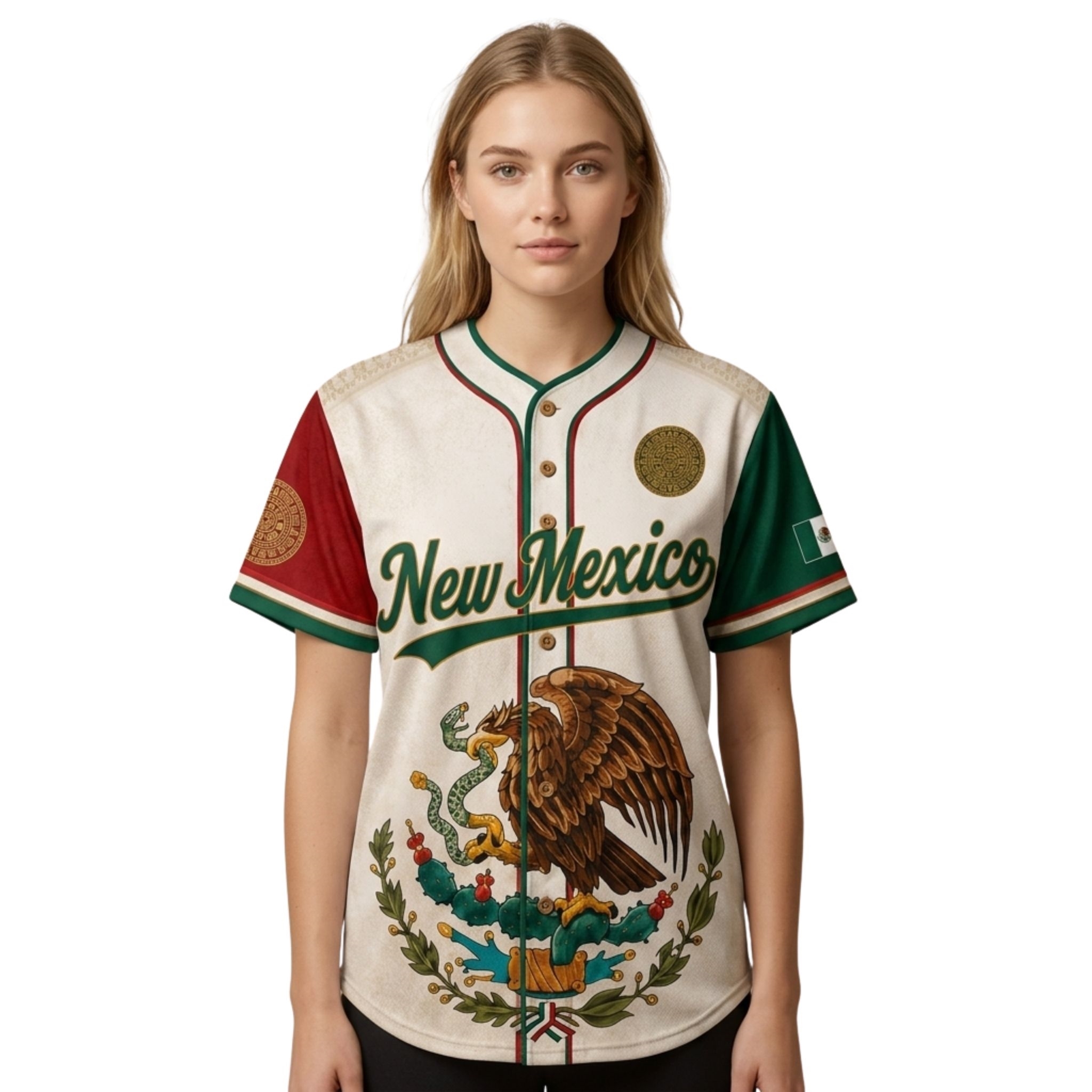 New Mexico Mexican Heritage 2026 Baseball Jersey New Mexico Mexican Heritage 2026 Baseball Jersey