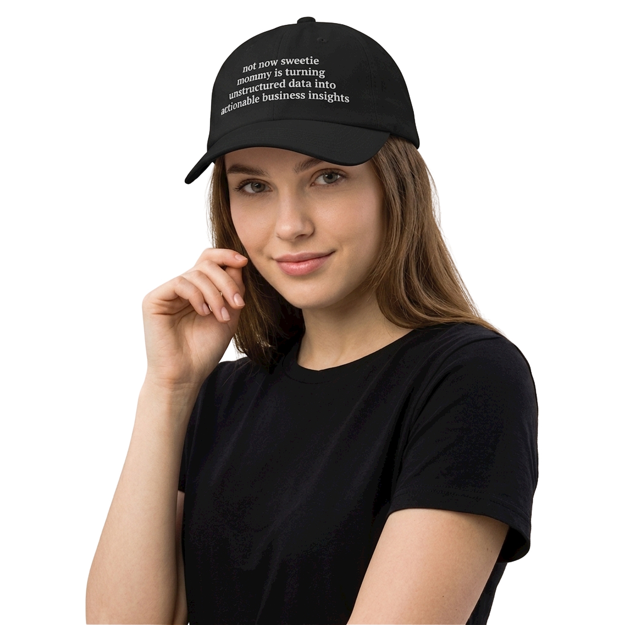 Not Now Sweetie Mommy Is Turning Unstructured Data Into Actionable Business Insights Hat Not Now Sweetie Mommy Is Turning Unstructured Data Into Actionable Business Insights Hat