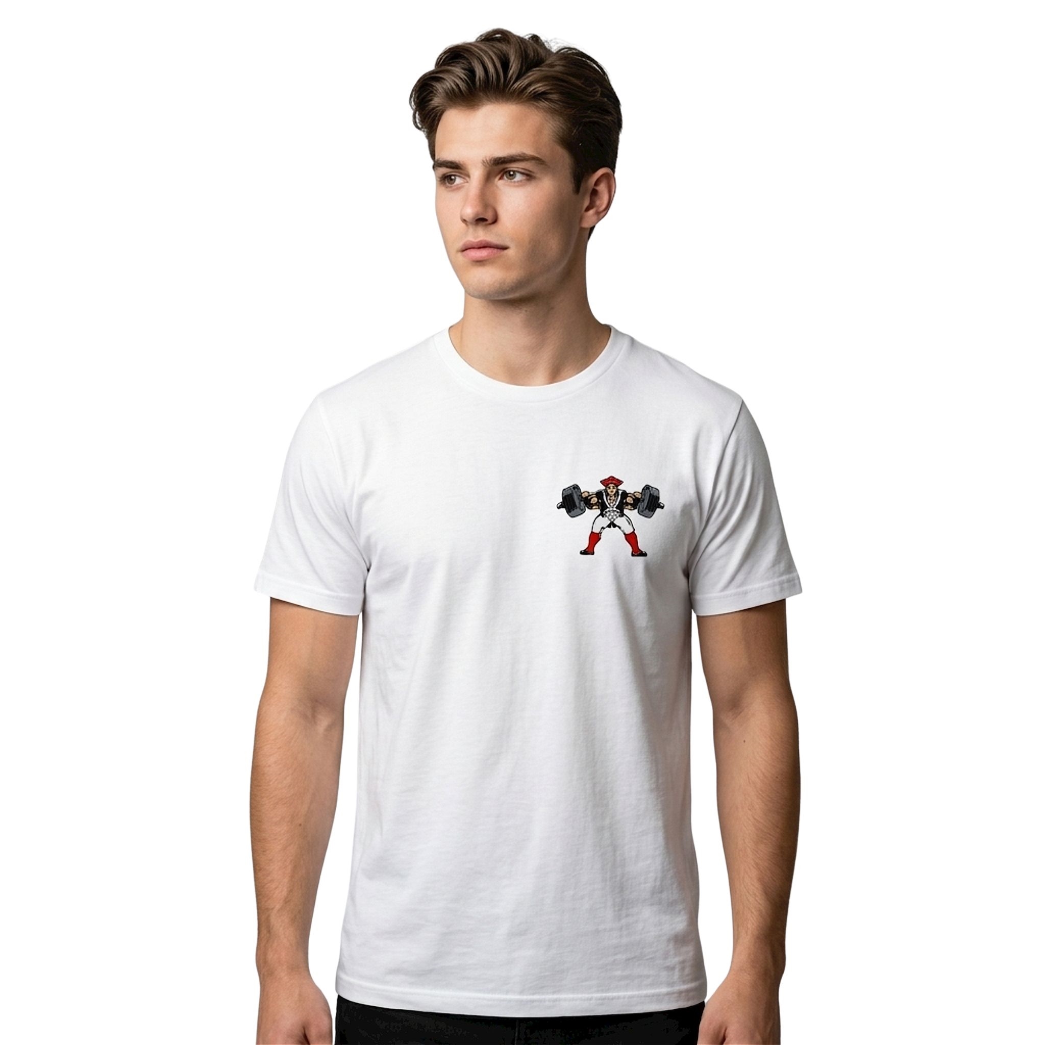Pat Patriot Colonial Barbell Shirt Pat Patriot Colonial Barbell Shirt