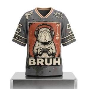 BRUH Press Over Capy Gamer Jersey 2