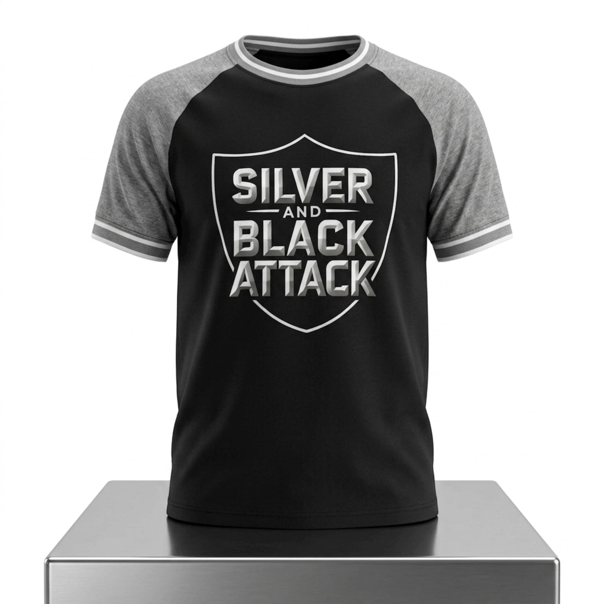 Raiders Silver And Black Attack 2026 Shirt 1 Raiders Silver And Black Attack 2026 Shirt 2