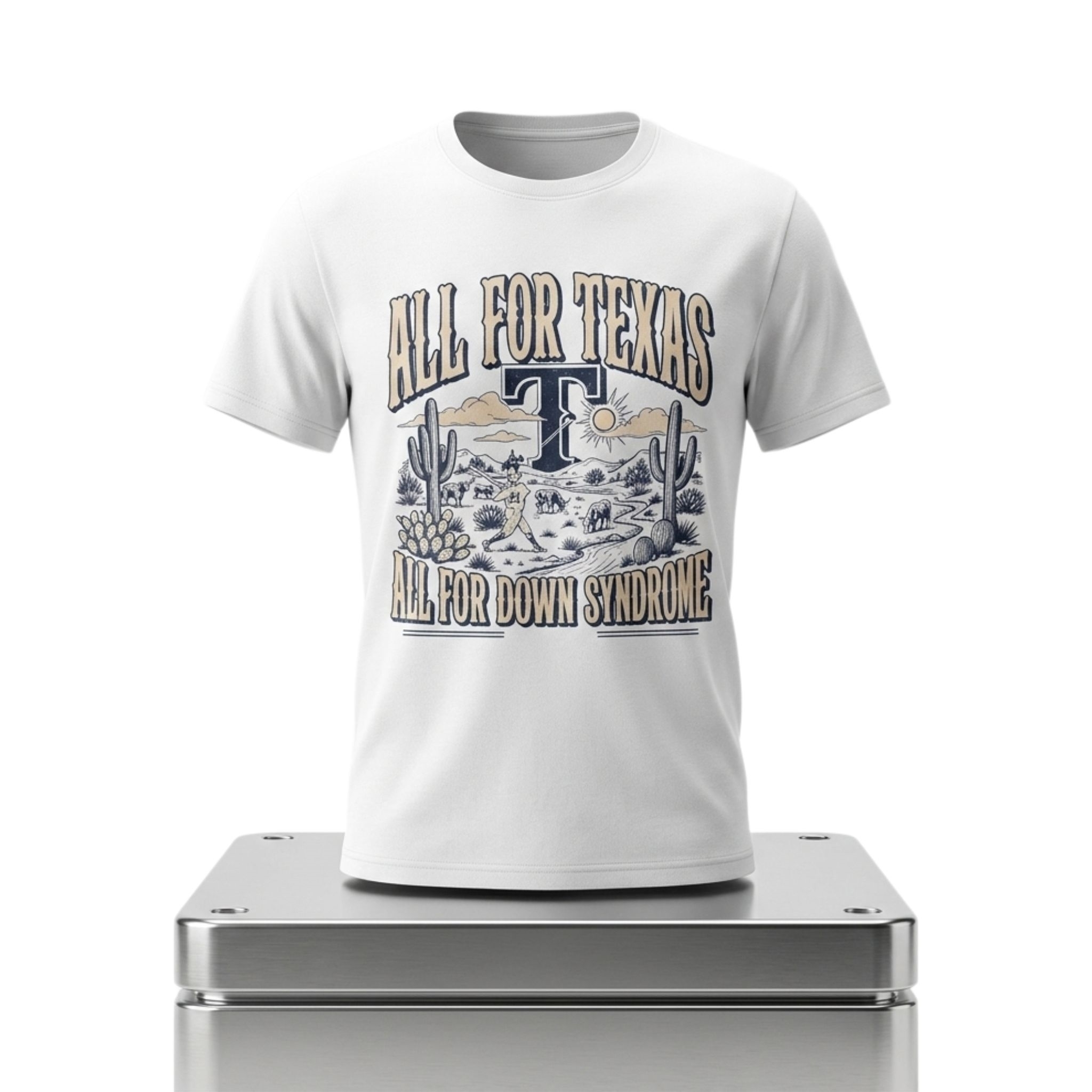 Rangers All For Texas All For Down Syndrome Shirt 1 Rangers All For Texas All For Down Syndrome Shirt 2