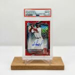 Red Sox Triple A for Franklin Arias Signature 2026 Trading Card