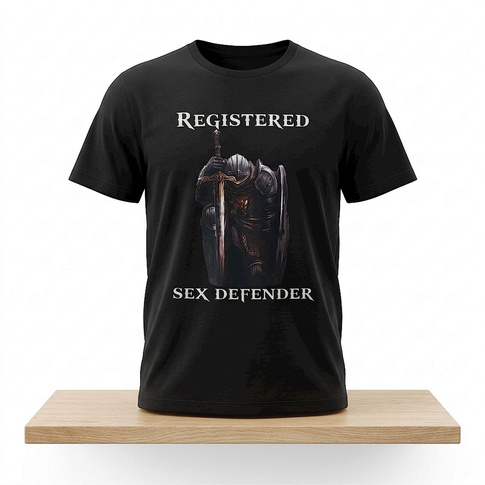 Registered Sex Defender Shirt 1 Registered Sex Defender Shirt 2