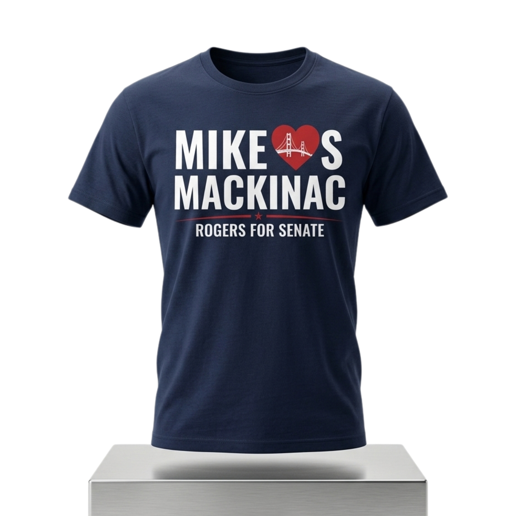 Ronna McDaniel Mike Heart’s Mackinac Rogers For Senate Shirt 1 Ronna McDaniel Mike Heart's Mackinac Rogers For Senate Shirt 2