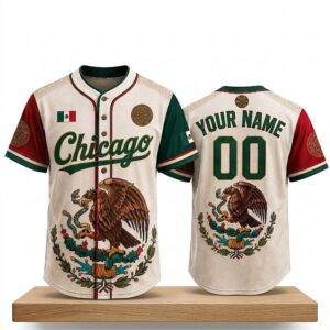 Chicago Mexican Heritage 2026 Baseball Jersey 2