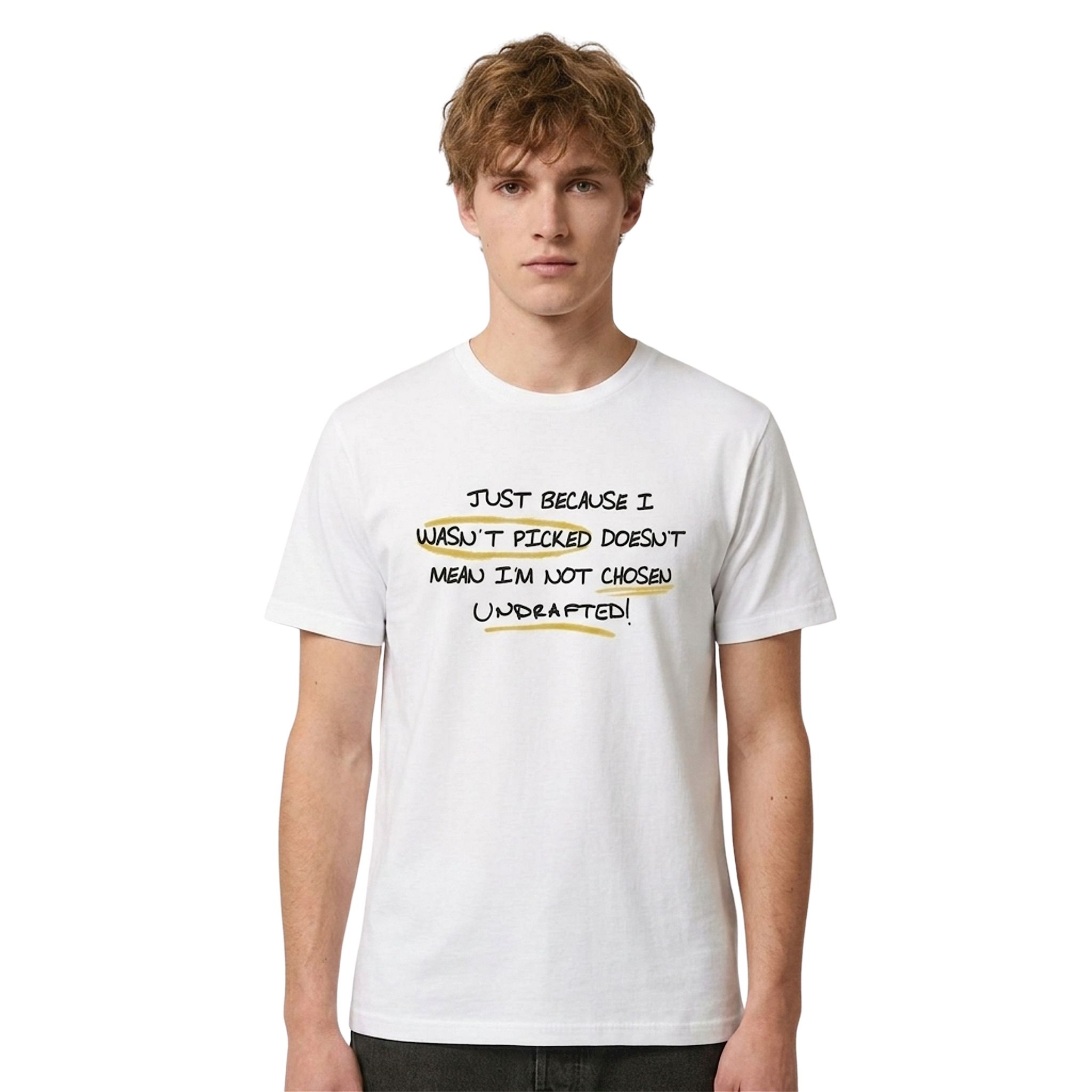Ryan Clark Just Because I Wasn't Picked Doesn't Mean I'm Not Chosen Undrafted Shirt Ryan Clark Just Because I Wasn't Picked Doesn't Mean I'm Not Chosen Undrafted Shirt