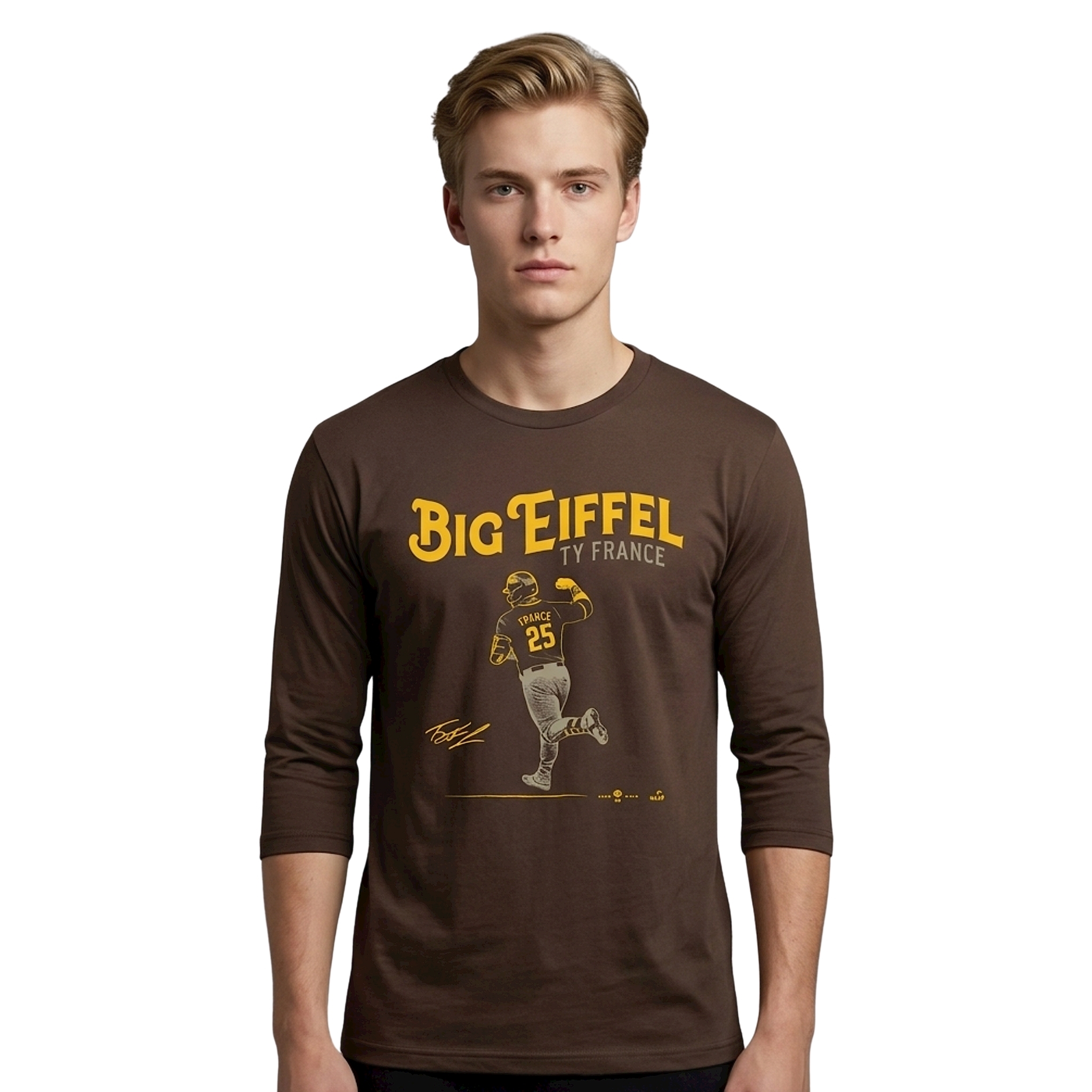 SD Padres Big Eiffel Ty France 2026 Shirt 2 SD Padres Big Eiffel Ty France 2026 Shirt 2