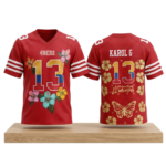 SF 49ers Karol G Viajando Por El Mundo 2026 Jersey