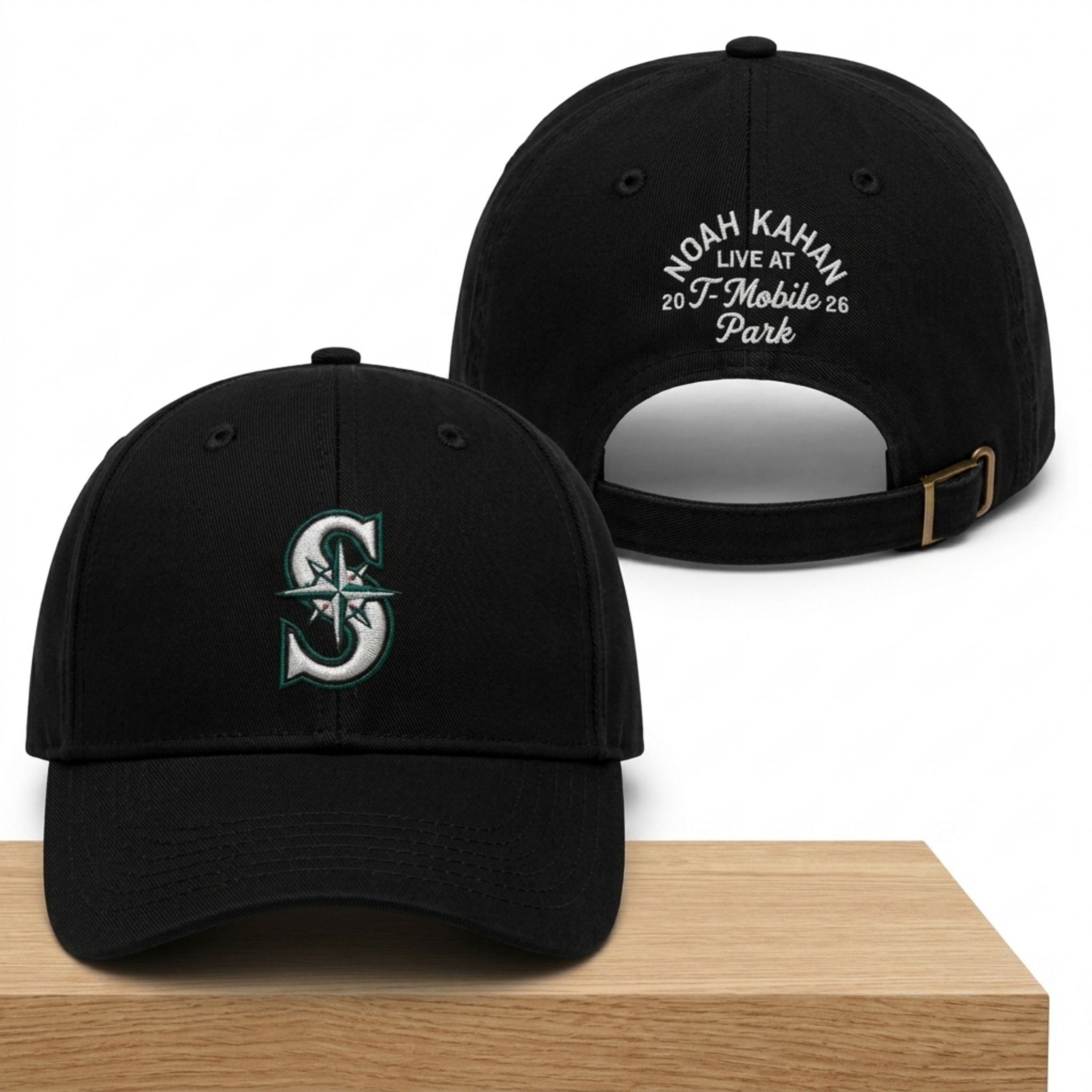Seattle Mariners Noah Kahan 2026 Hat 1 Seattle Mariners Noah Kahan 2026 Hat 2