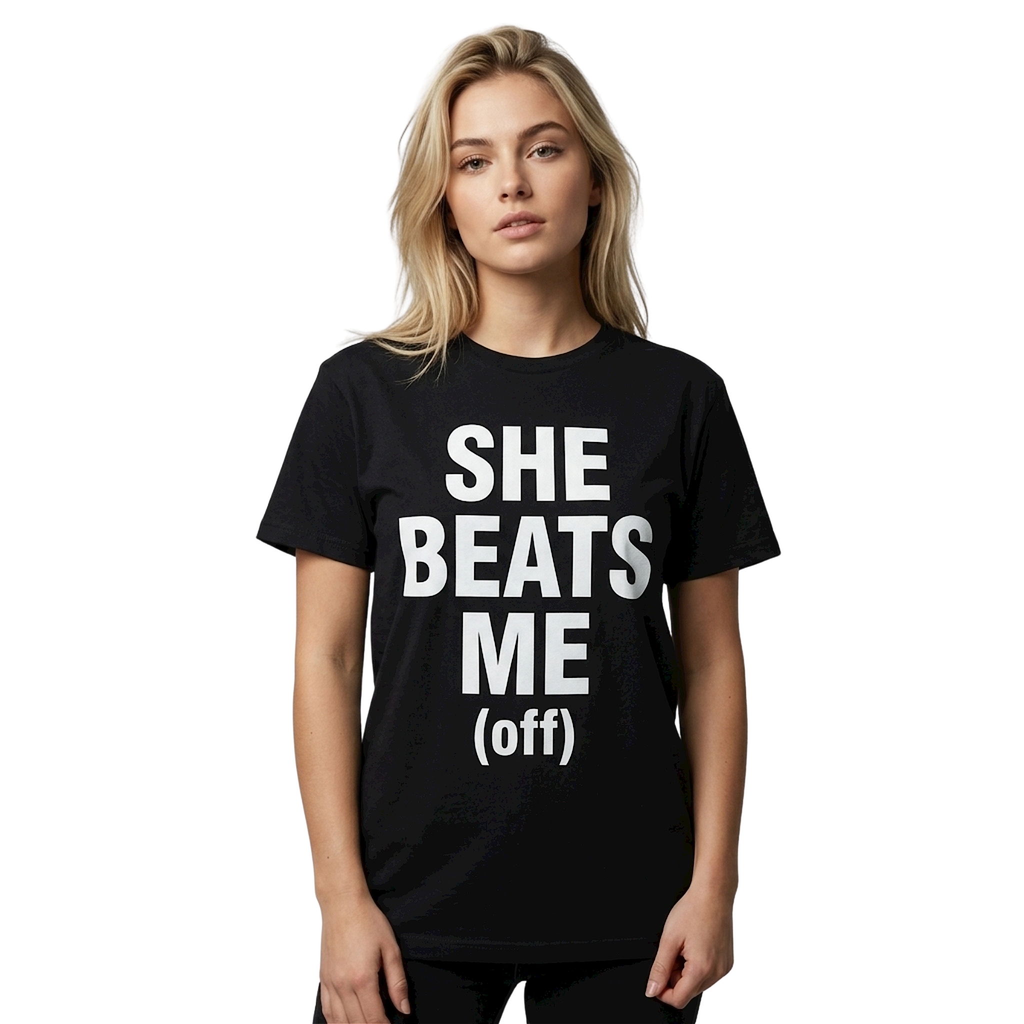 She Beats Me Off Shirt She Beats Me Off Shirt