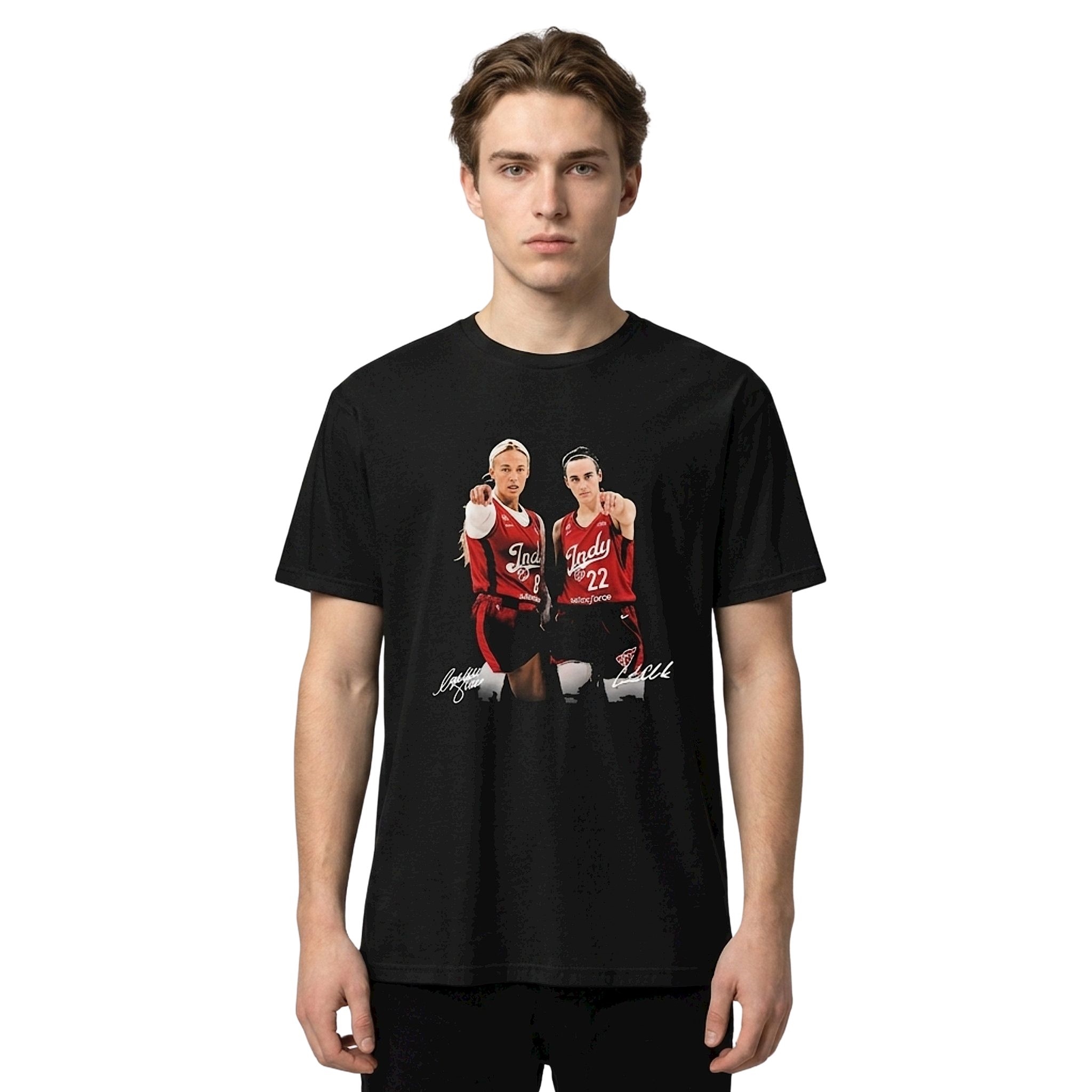Sophie Cunningham And Caitlin Clark Indy Shirt Sophie Cunningham And Caitlin Clark Indy Shirt